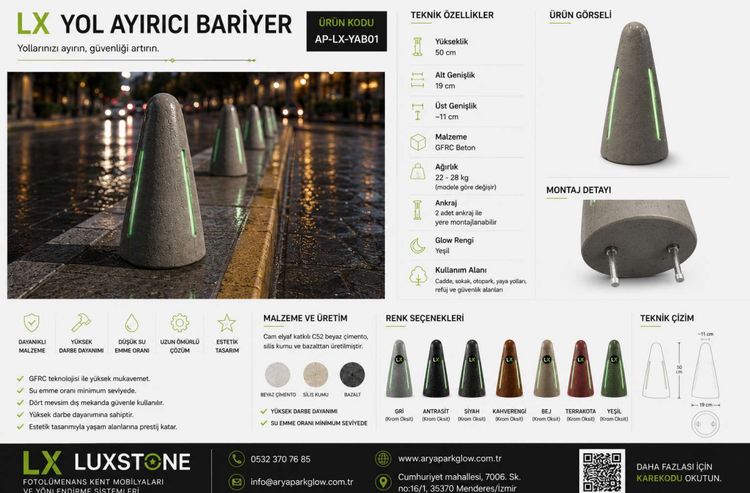 Yol Ayırıcı Bariyer