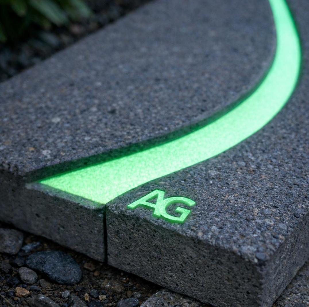 LUXSTONE Arya Park Glow Yüzey Detayı